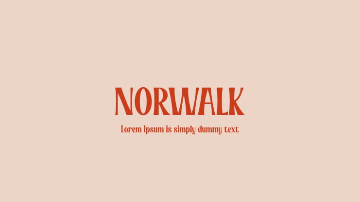 NORWALK Font