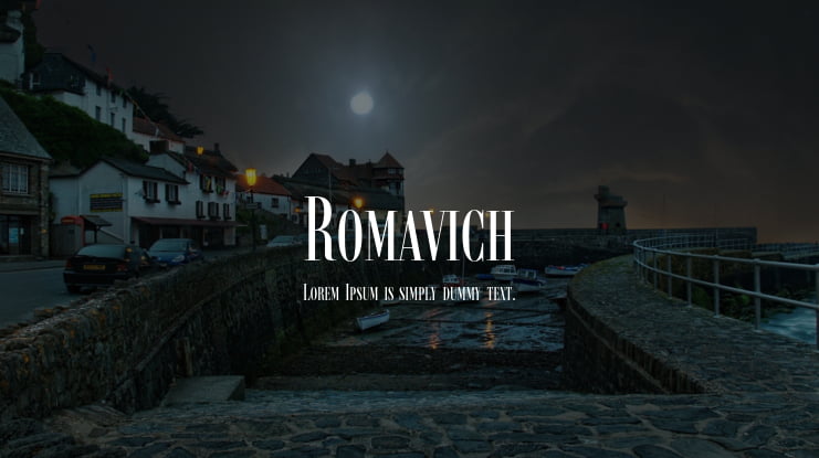 Romavich Font