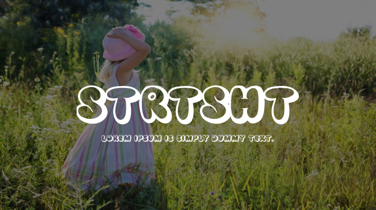 STRTSHT Font