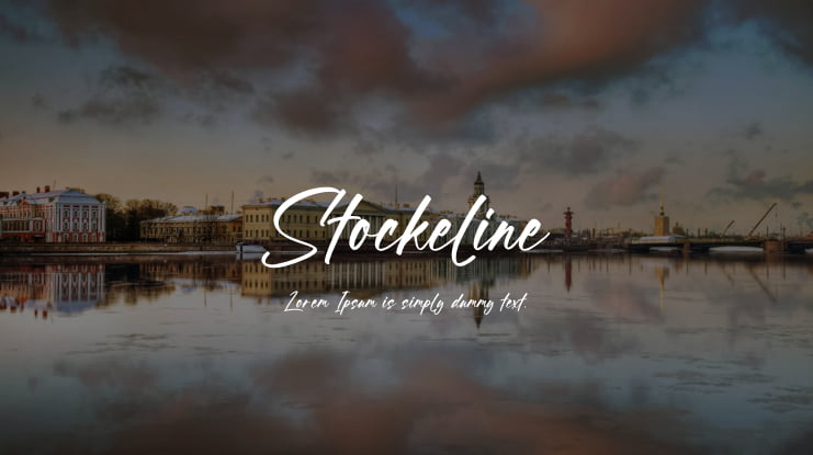 Stockeline Font Family