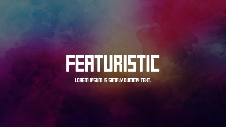 FEATURISTIC Font