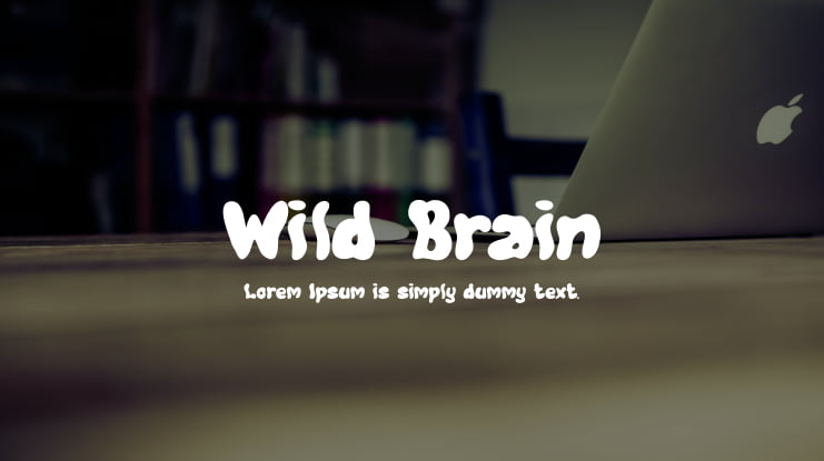 Wild Brain Font