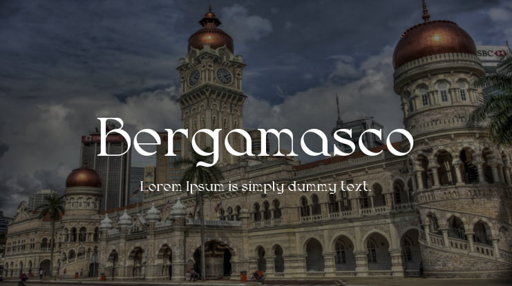 Bergamasco Font Family