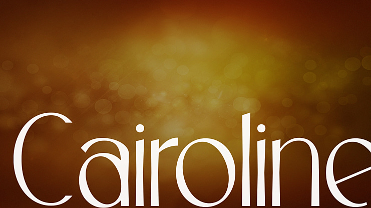 Cairoline Font