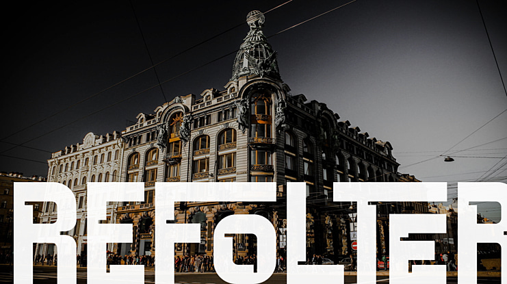REFOLTER Font Family