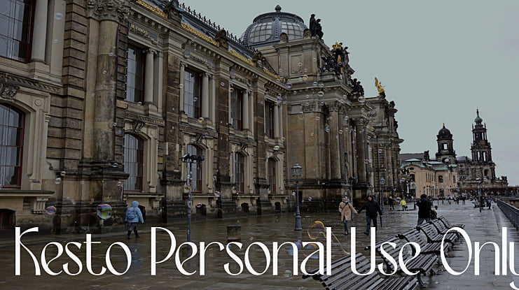 Kesto Personal Use Only Font