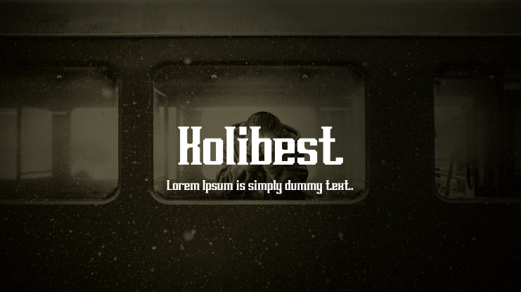 Kolibest Font