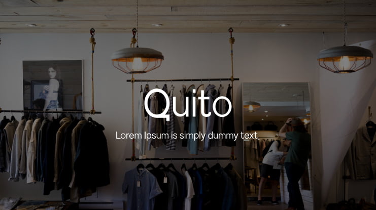 Quito Font