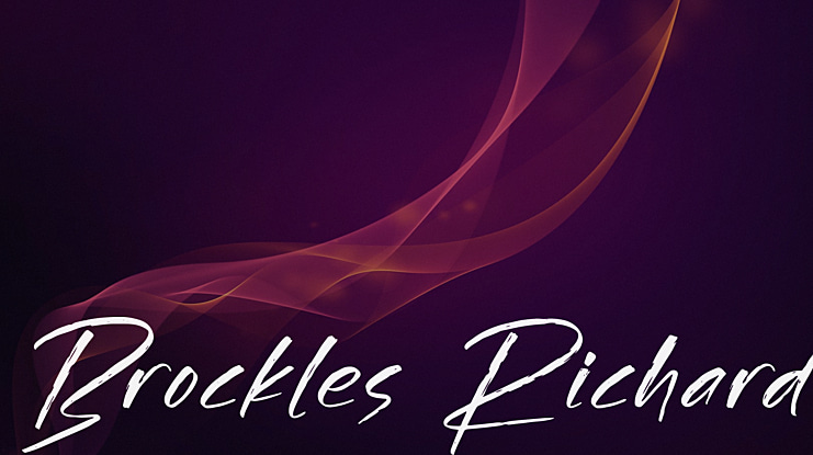 Brockles Richard Font Family