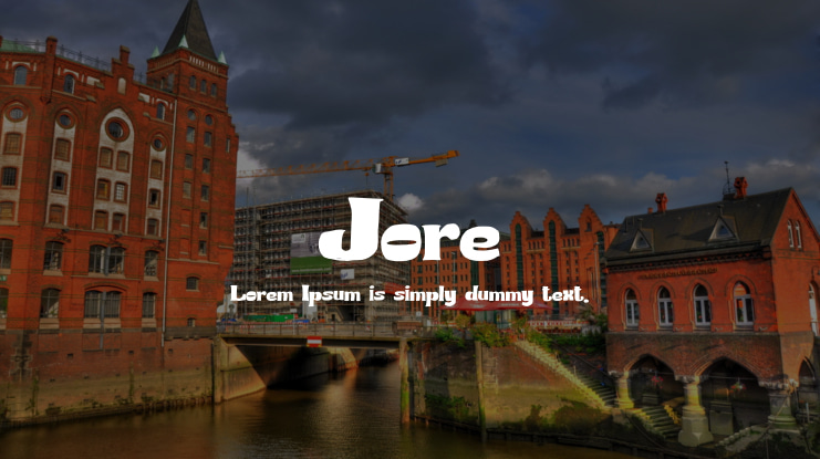Jore Font