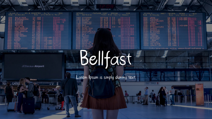 Bellfast Font