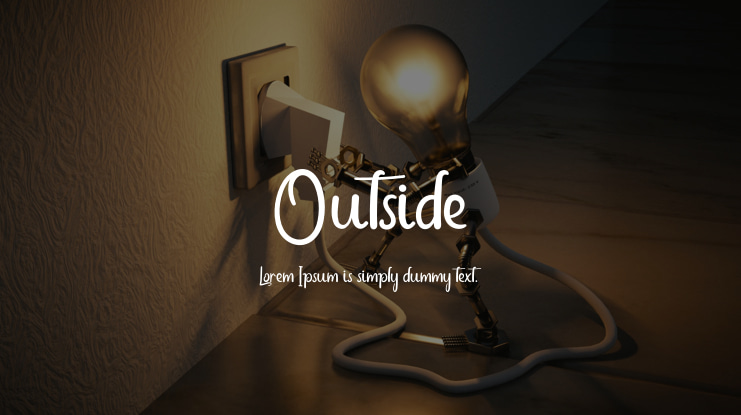 Outside Font