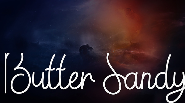 Butter Sandy Font