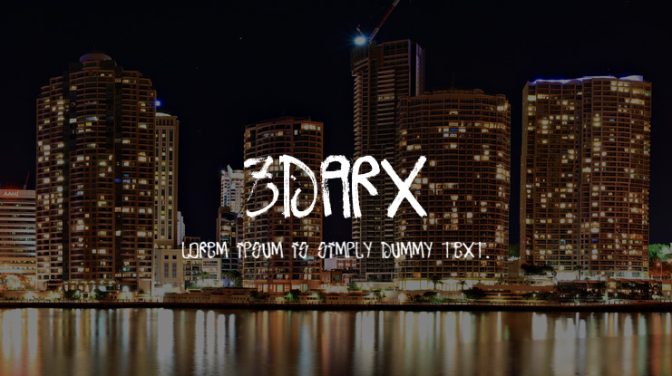 Zdarx Font Family