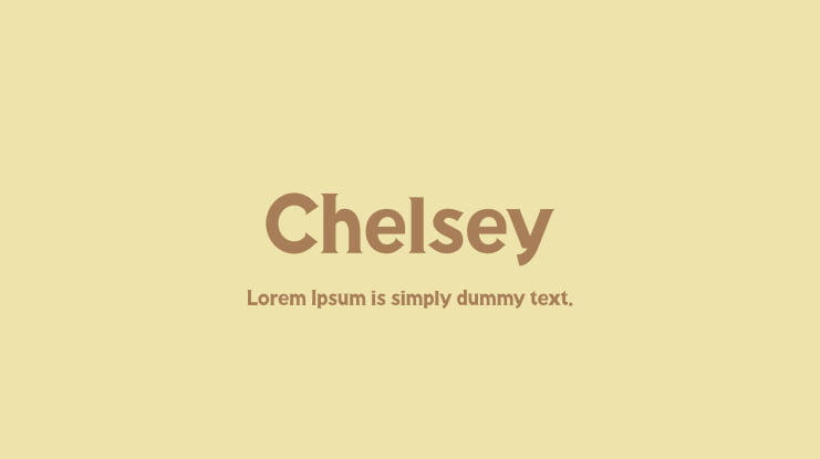 Chelsey Font