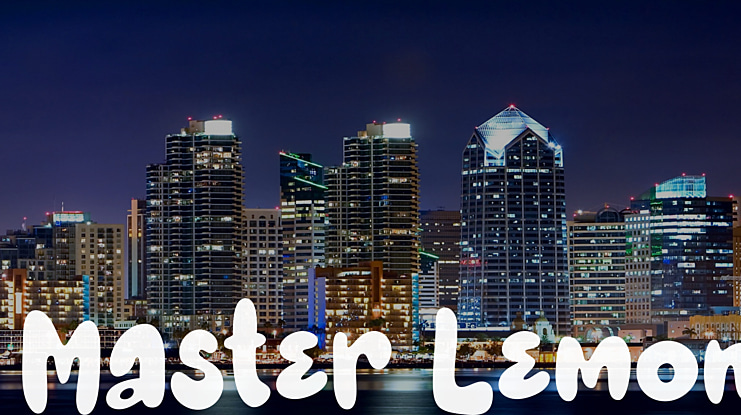 Master Lemon Font