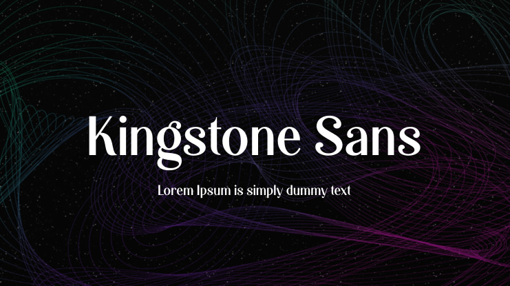 Kingstone Sans Font