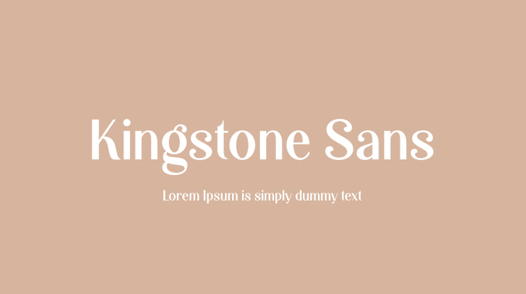 Kingstone Sans Font