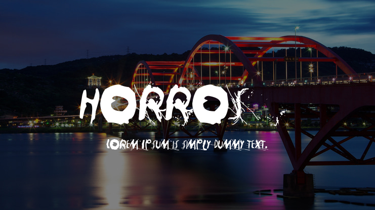 Horros Font