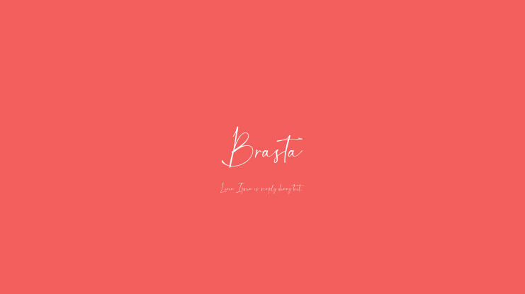 Brasta Font