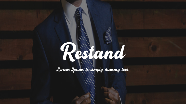 Restand Font