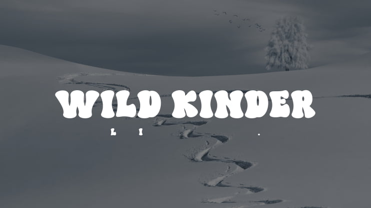 WILD KINDER Font