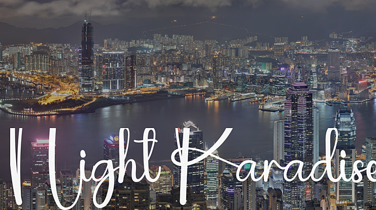 Night Paradise Font