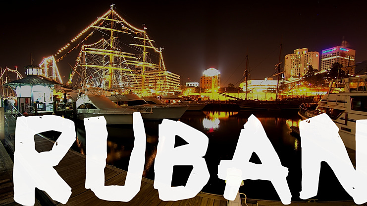 Ruban Font