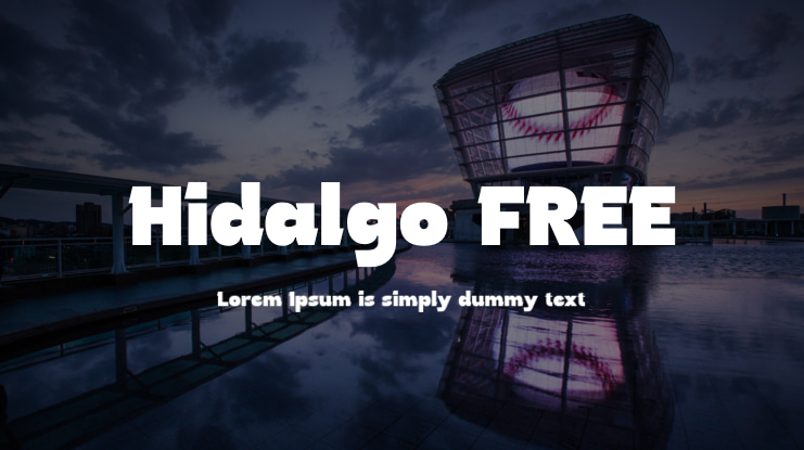 Hidalgo FREE Font