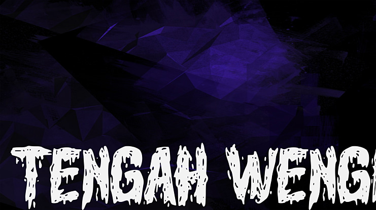 Tengah Wengi Font