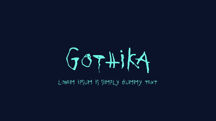 Gothika Font