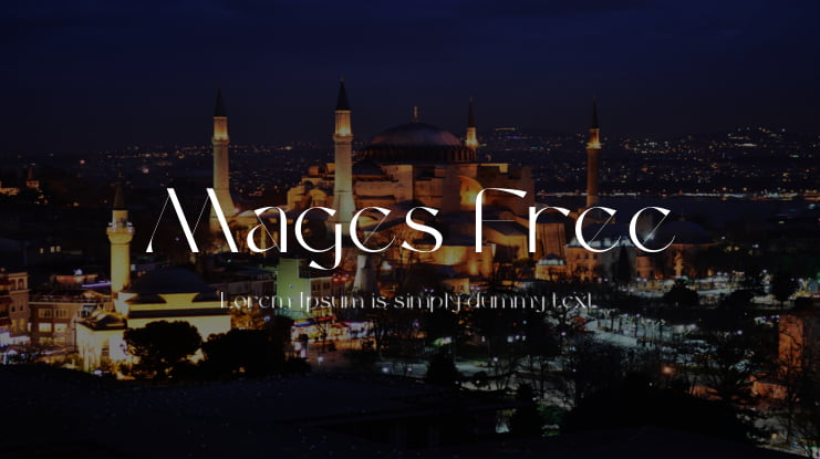 Mages Free Font