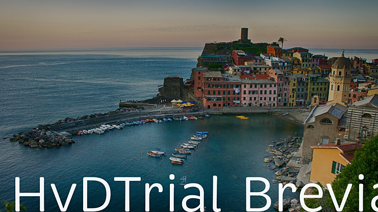 HvDTrial Brevia Font Family