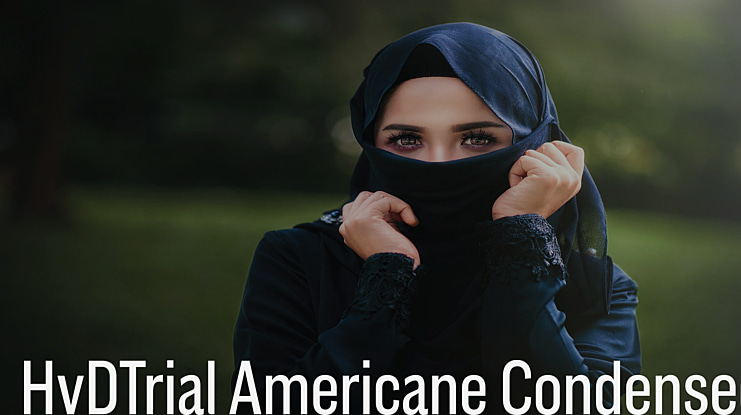 HvDTrial Americane Condensed Font Family