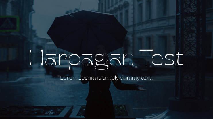 Harpagan Test Font Family