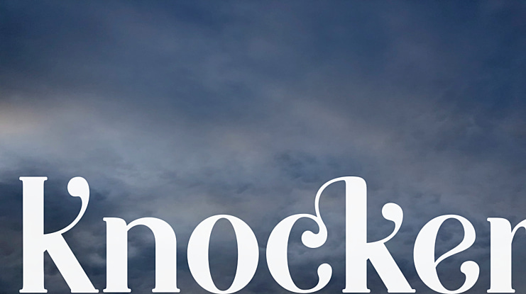 Knocker Font