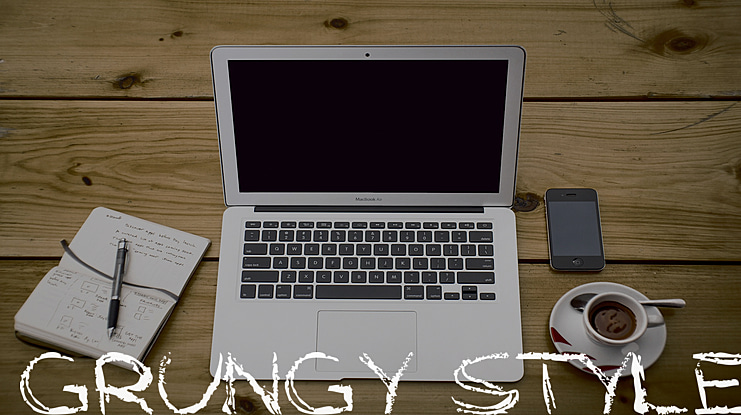 Grungy Style Font