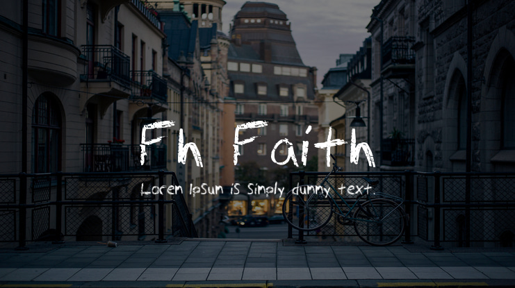 Fh Faith Font Family