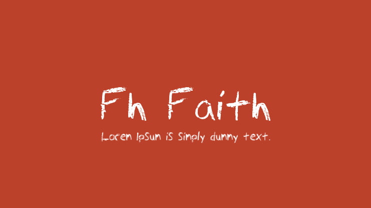 Fh Faith Font Family