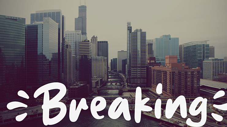 Breaking Font