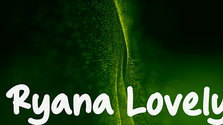 Ryana Lovely Font