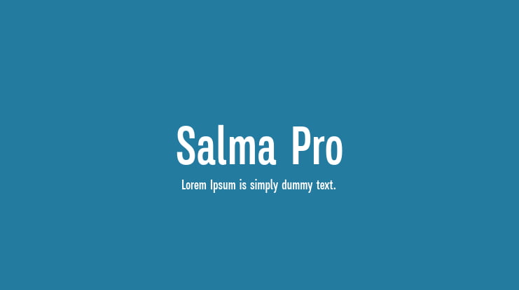 Salma Pro Font