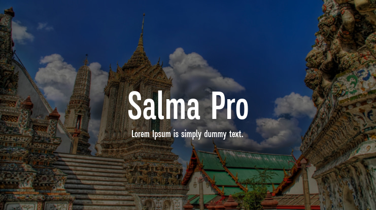 Salma Pro Font
