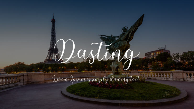 Dasting Font