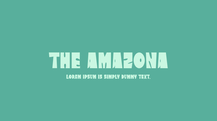 The Amazona Font