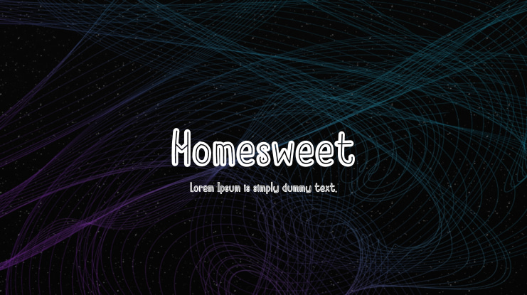 Homesweet Font