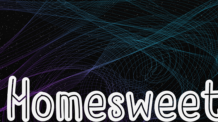 Homesweet Font