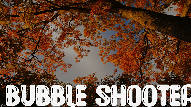 Bubble Shooter Font - 1001 Free Fonts
