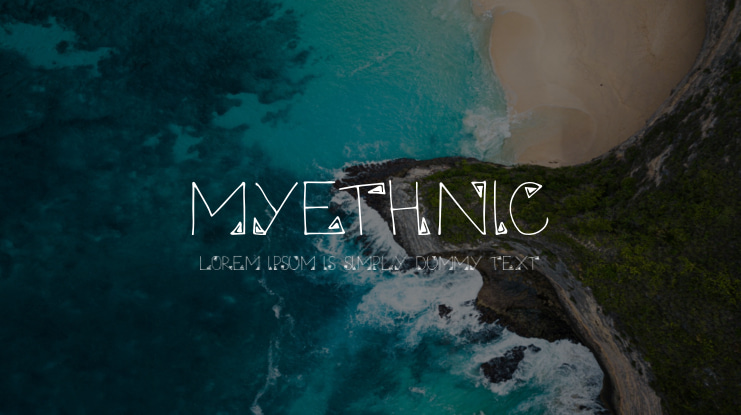 Myethnic Font