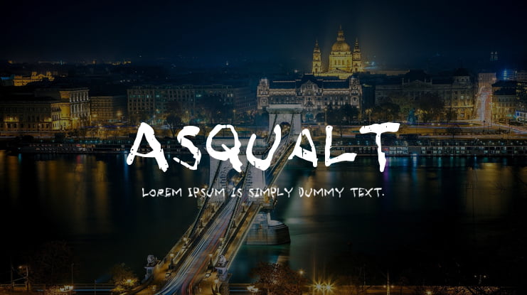 Asqualt Font